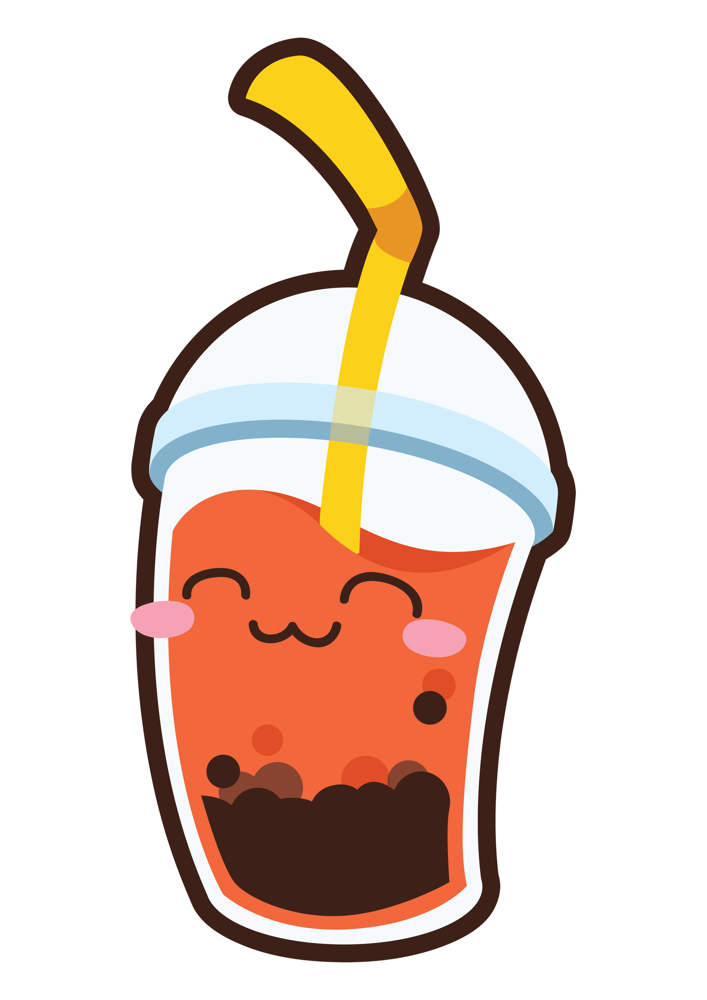 Kawaii Boba Tea Mug